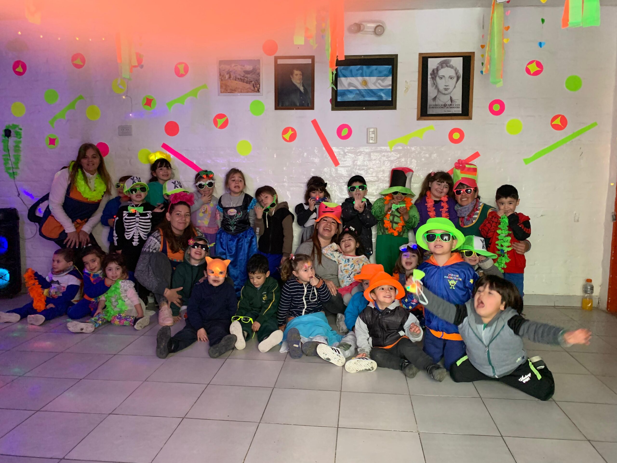 Actividad educativa en el Jardín Elsa Bornemann